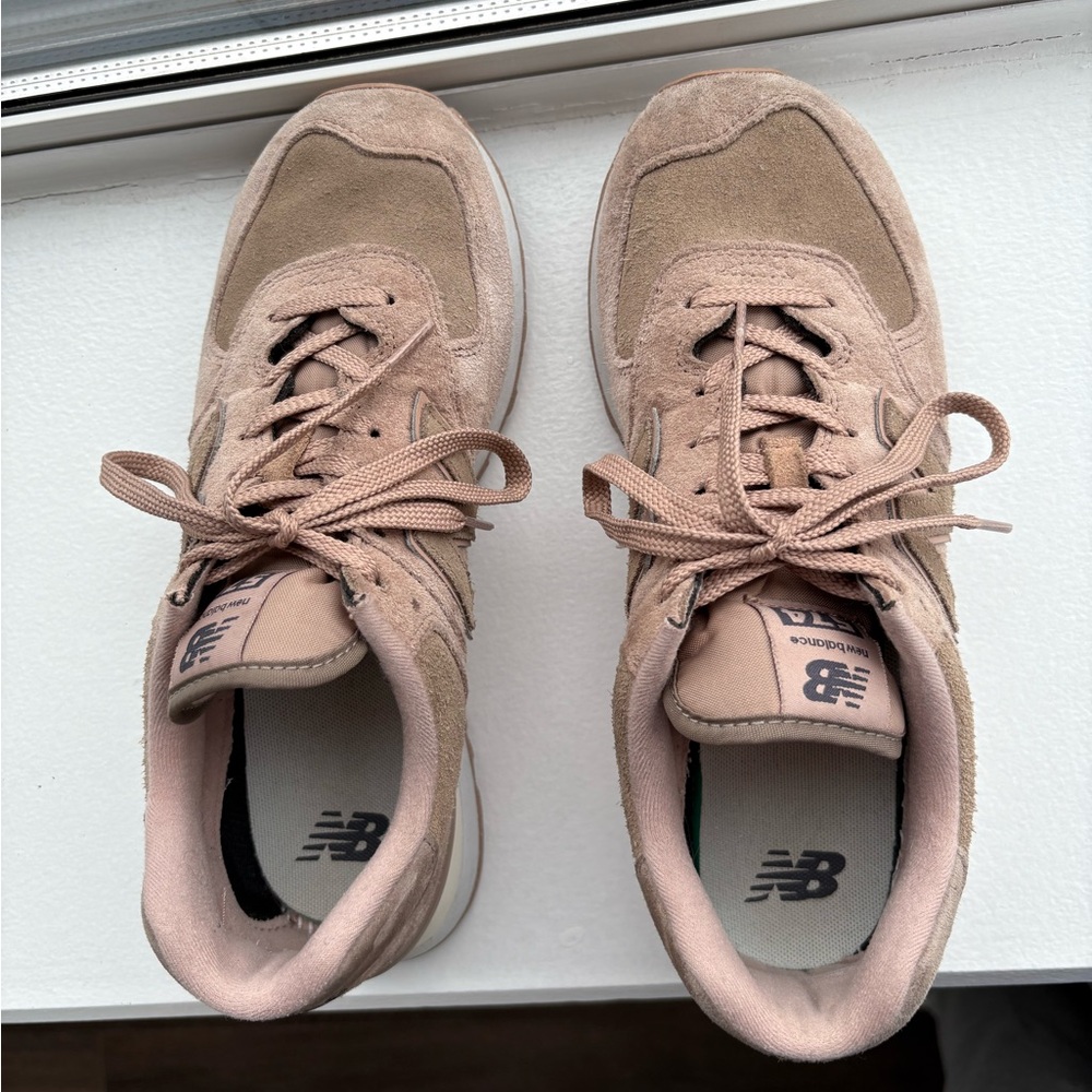 New Balance Mauve 574 sneakers